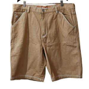Enyce Orange Brown Baggy Cargo Streetwear Hip Hop Baggy Shorts 42